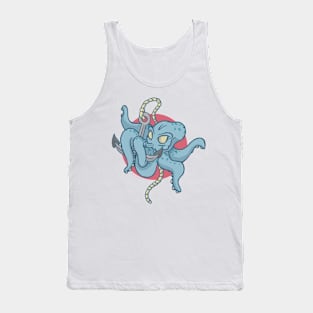 Blue_Octo Tank Top